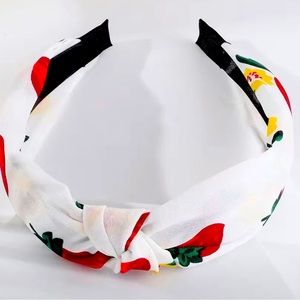 Knotted Fruit Print Hairband